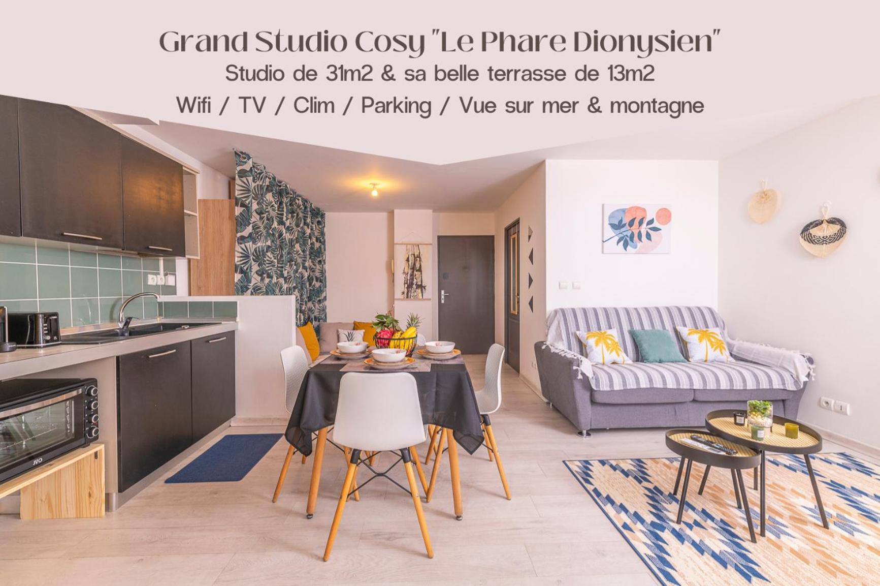 Grand Studio Cosy Le Phare Dionysien - Residence Le Phoenix سان دوني المظهر الخارجي الصورة